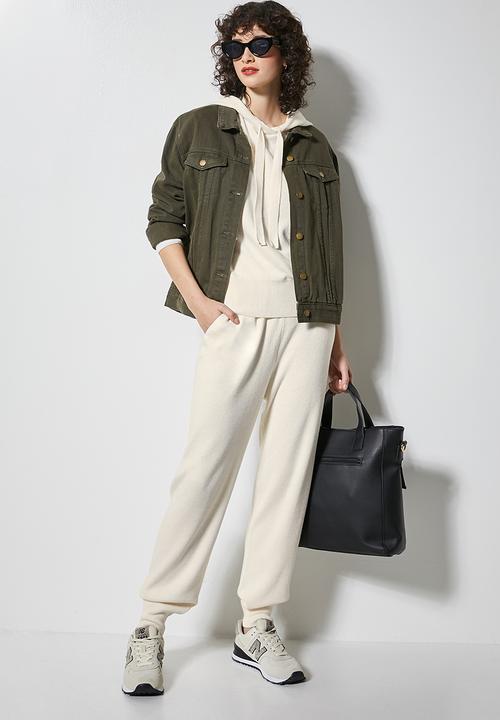 Superbalist - Knitwear jogger - ecru