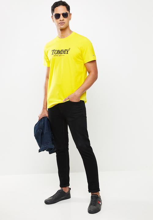 Tommy Hilfiger - Tjm gradient tommy tee - yellow
