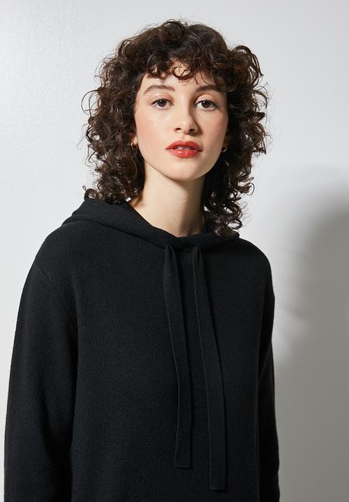 Superbalist - Knitwear hoodie - black