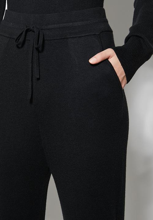 Superbalist - Knitwear jogger - black