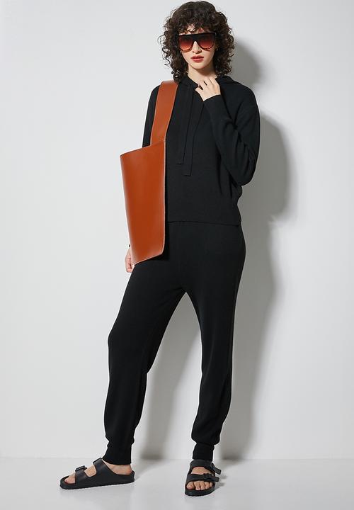 Superbalist - Knitwear jogger - black