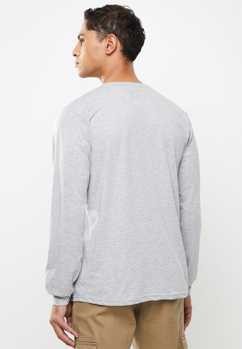 DC - Break bounce long sleeve tee - grey