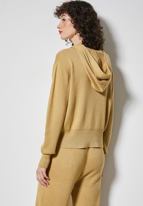 Superbalist - Knitwear hoodie - stone