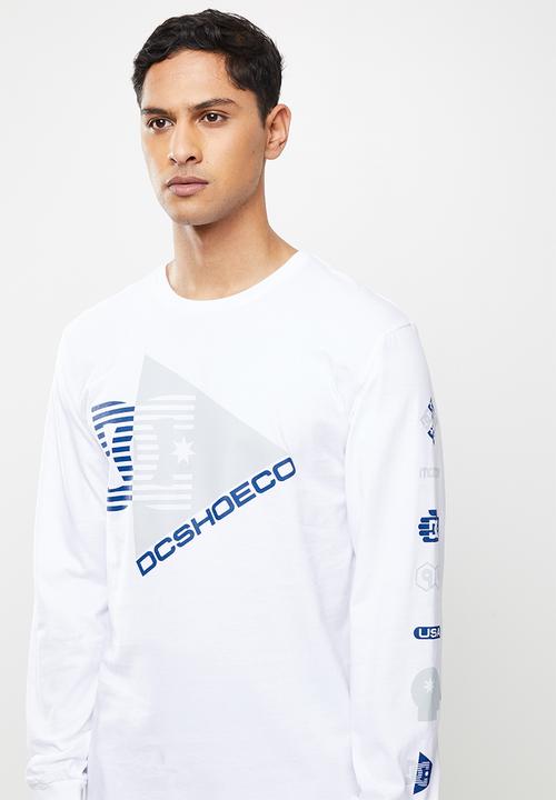 DC - Omnicutt long sleeve tee - white
