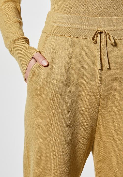 Superbalist - Knitwear jogger - stone  