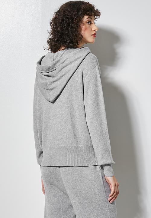 Superbalist - Knitwear hoodie - grey