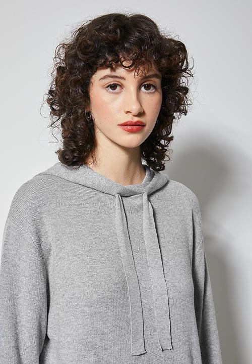 Superbalist - Knitwear hoodie - grey