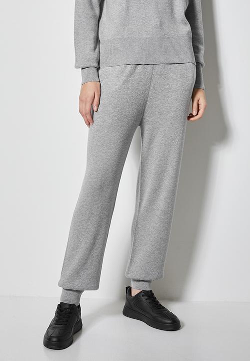 Superbalist - Knitwear jogger - grey melange