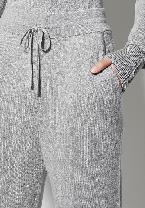 Superbalist - Knitwear jogger - grey melange