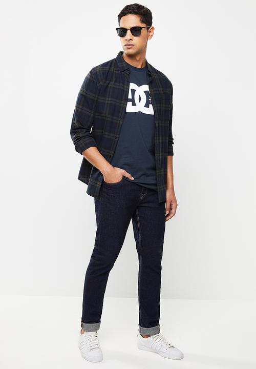 DC - Star short sleeve tee - navy 