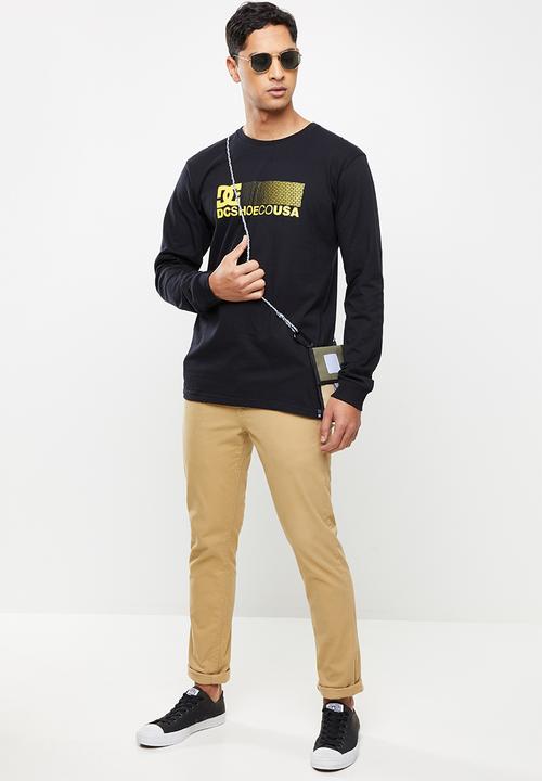 DC - Break bounce long sleeve tee - black