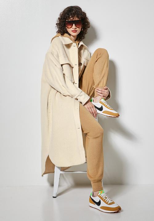 Superbalist - Midi overcoat - ecru