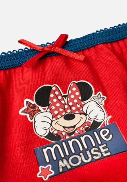 Character Group - Minnie mouse 3 pack panty pack - multi