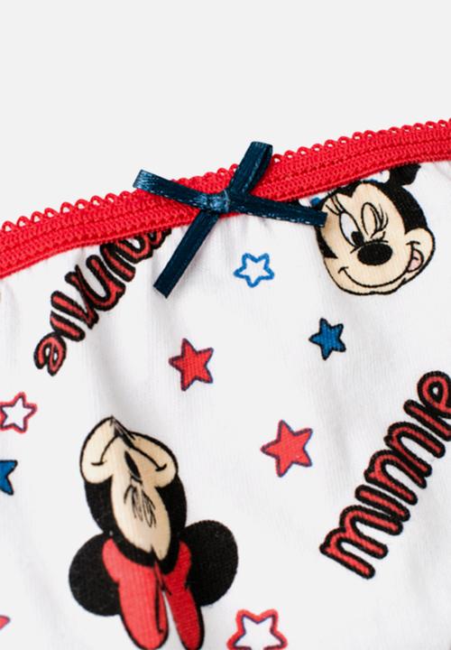 Character Group - Minnie mouse 3 pack panty pack - multi