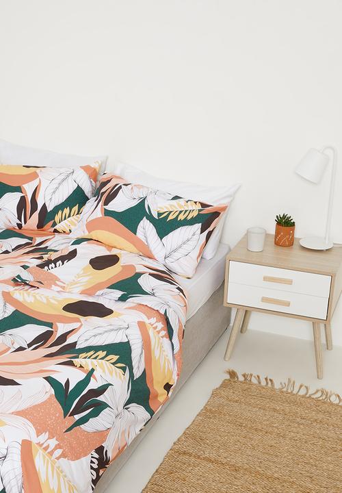 Sixth Floor - Kira printed cotton duvet set - mutli