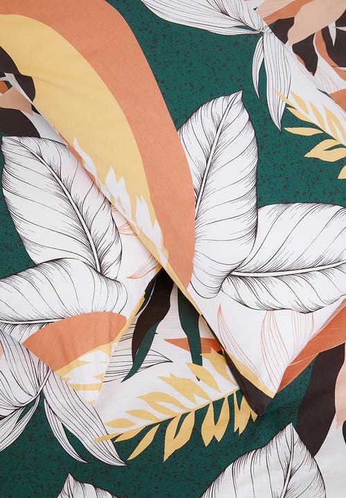 Sixth Floor - Kira printed cotton duvet set - mutli