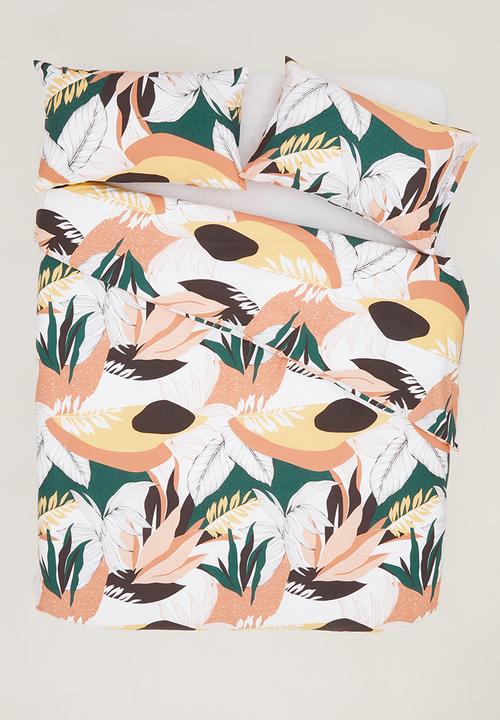 Sixth Floor - Kira printed cotton duvet set - mutli