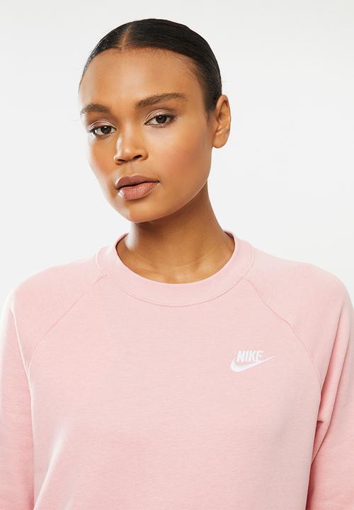 Nike - Nsw essntl crew flc - pink 