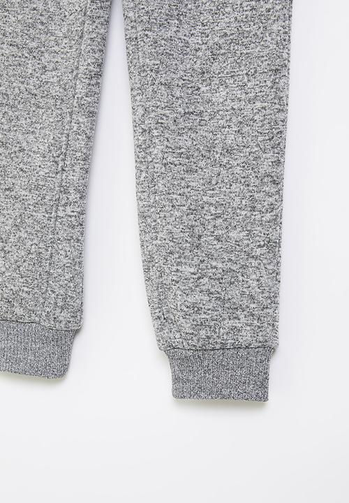 Aca Joe - Pre-boys brushed grindle jogger - grey 