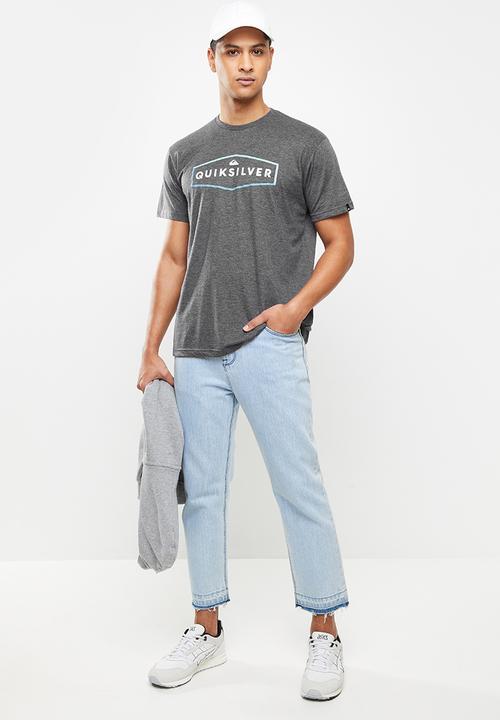 Quiksilver - Clear mind mod short sleeve - grey