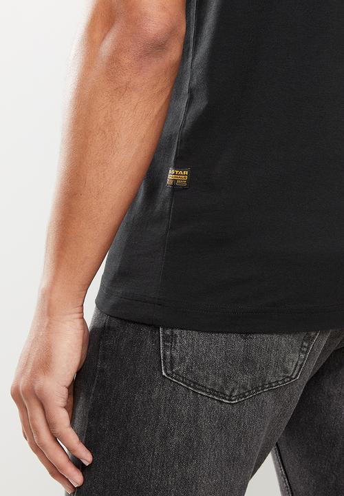 G-STAR - 3d raw. r tee - black 