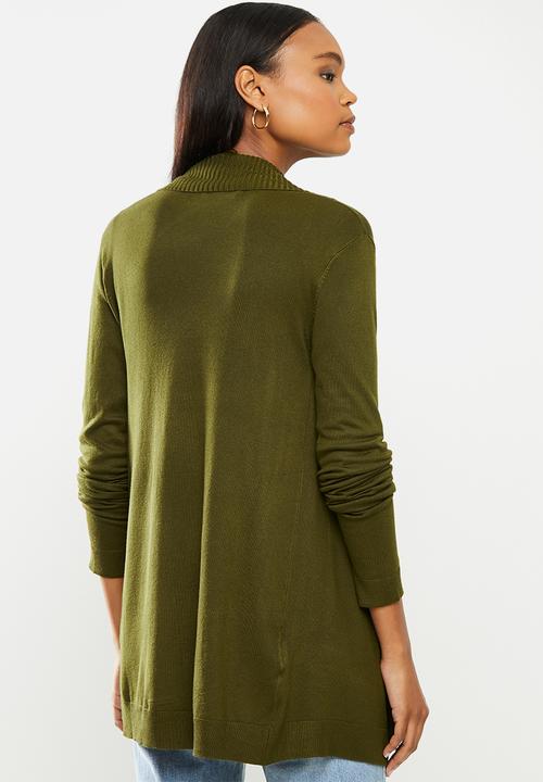 MANGO - Cardigan almaeco - khaki