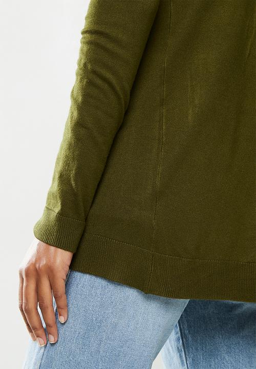MANGO - Cardigan almaeco - khaki