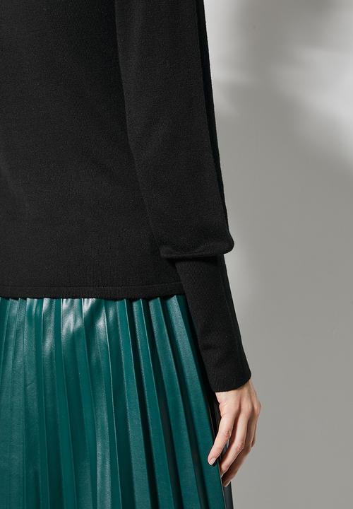 Superbalist - Cuff sleeve turtle neck - black