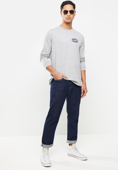Quiksilver - Isle of stoke long sleeve mu - grey