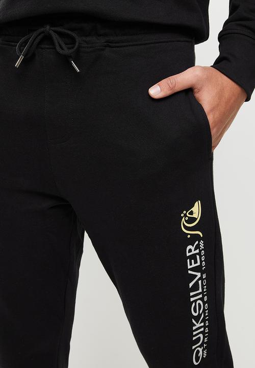 Quiksilver - Trackpant screen - black