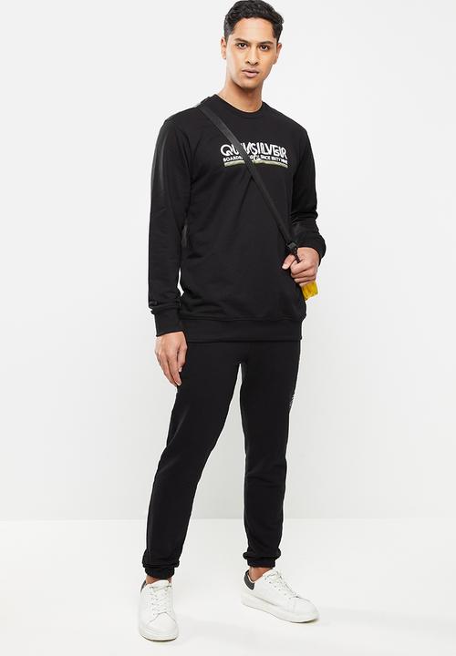 Quiksilver - Trackpant screen - black