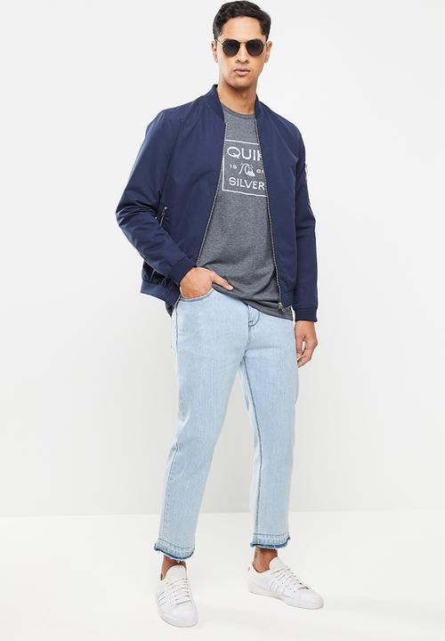 Quiksilver - Square me up mod short sleeve - navy