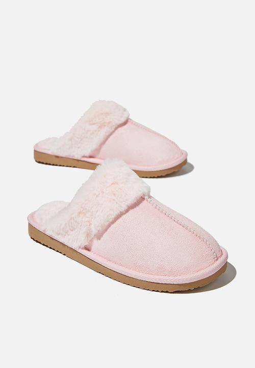 Cotton On - Cosy scuff slipper - blush