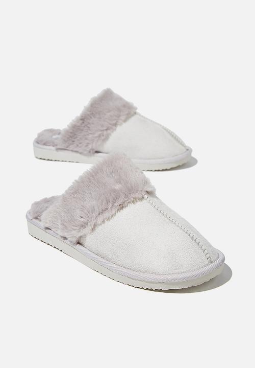 Cotton On - Cosy scuff slipper - grey