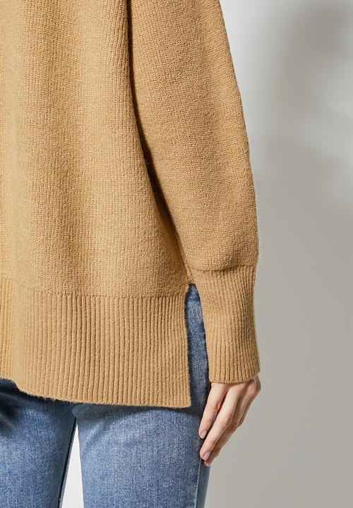 Superbalist - V-neck jumper - camel