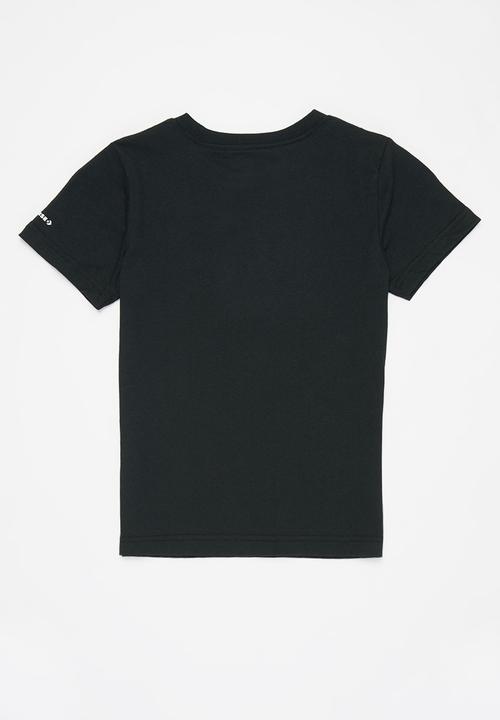 Converse - Cnvb warped checker sneaker tee - black