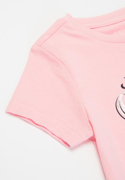 GUESS - Girls short sleeve era tee - pink