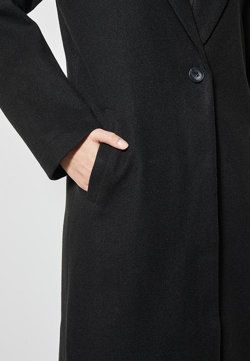 Superbalist - Blazer coat - jet black