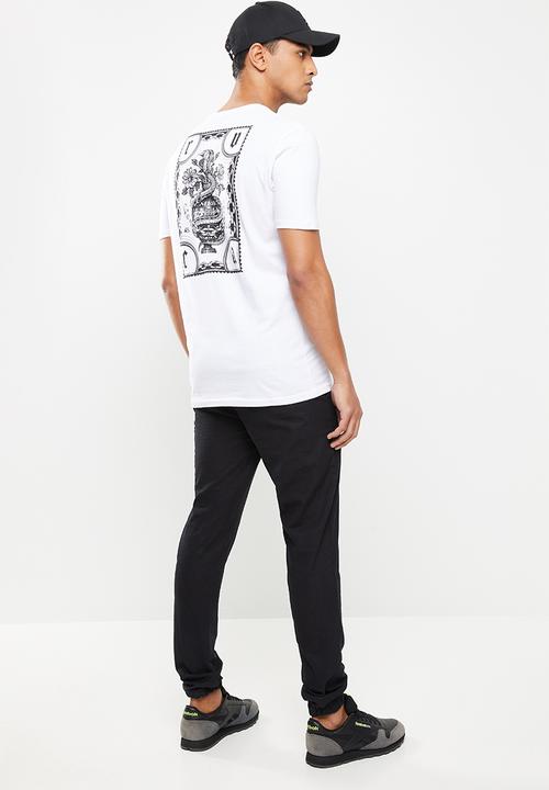 RVCA - Benj snakes short sleeve tee - white