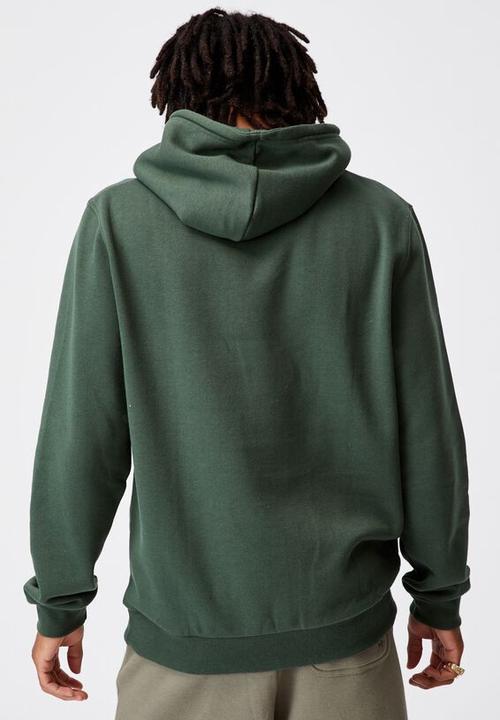 Factorie - Basic hoodie - green