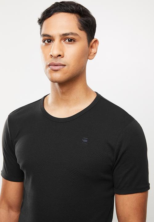 G-STAR - Base short sleeve 2 pack tee - white & black