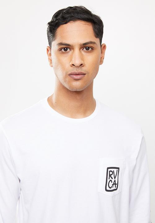 RVCA - Noodles long sleeve tee - white