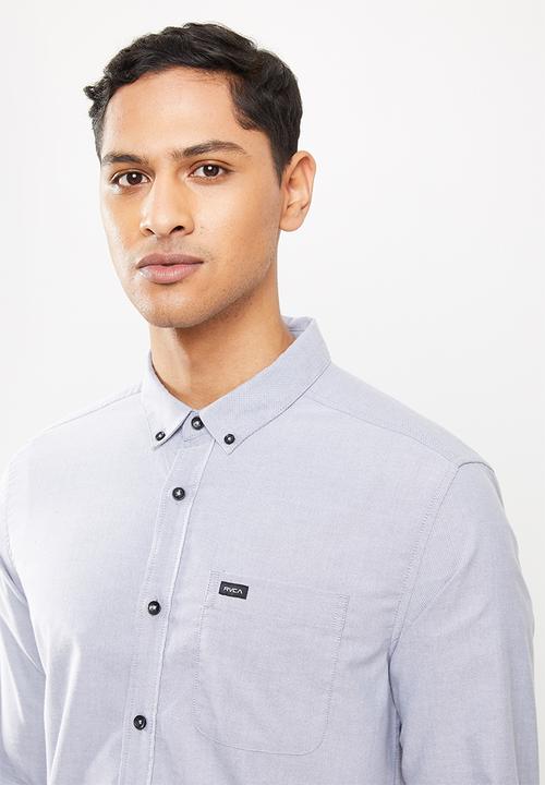RVCA - Thatll do stretch long sleeve - grey