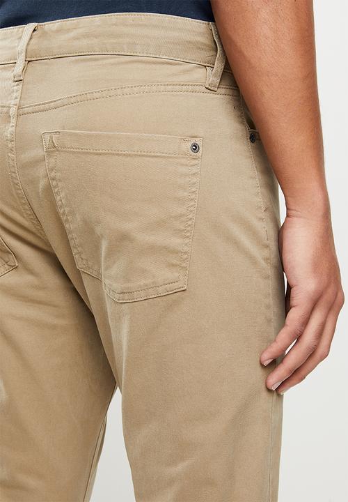 RVCA - Daggers twill - brown