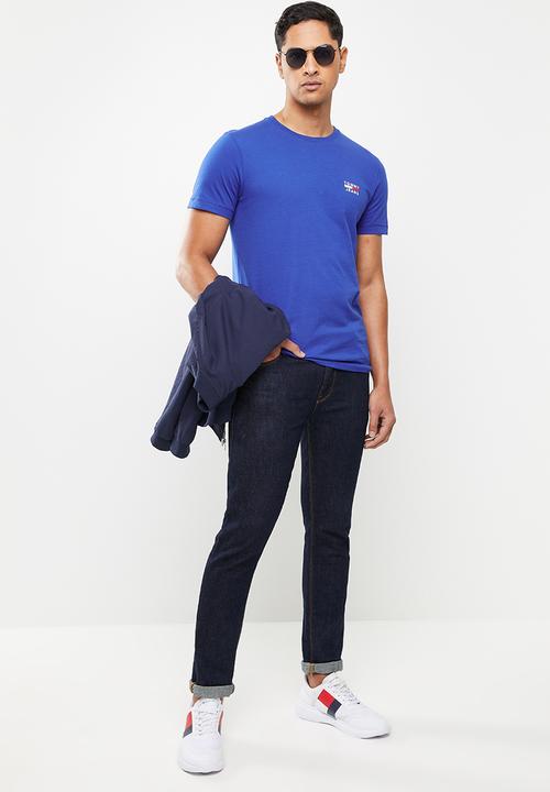 Tommy Hilfiger - Tjm chest logo tee - blue
