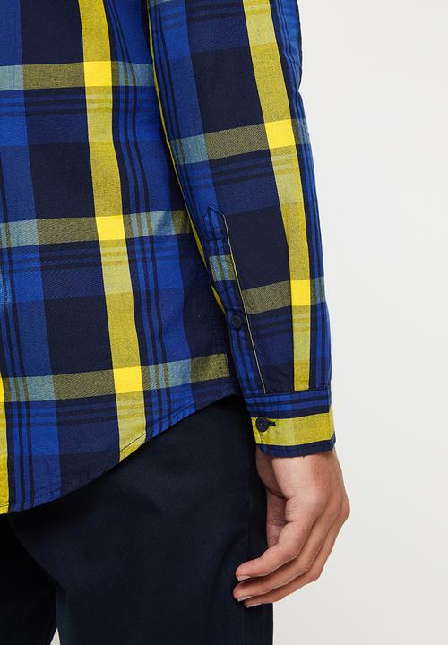 Tommy Hilfiger - Tjm multicheck shirt - navy