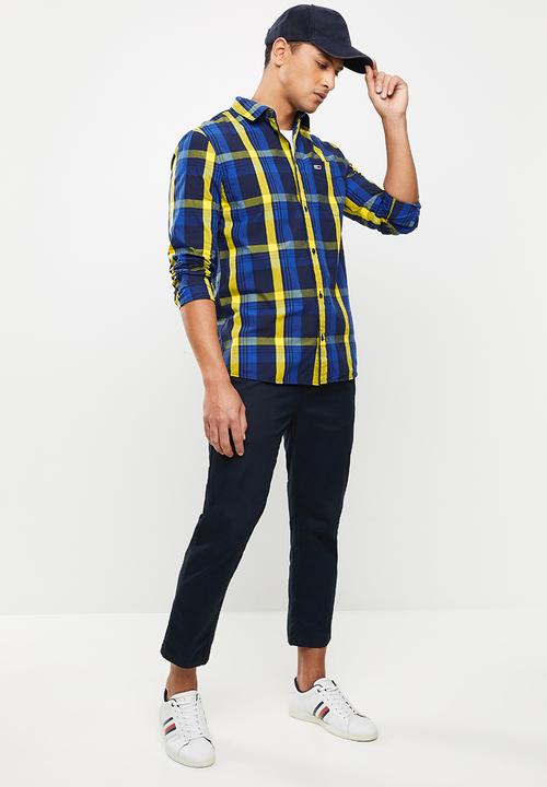 Tommy Hilfiger - Tjm multicheck shirt - navy