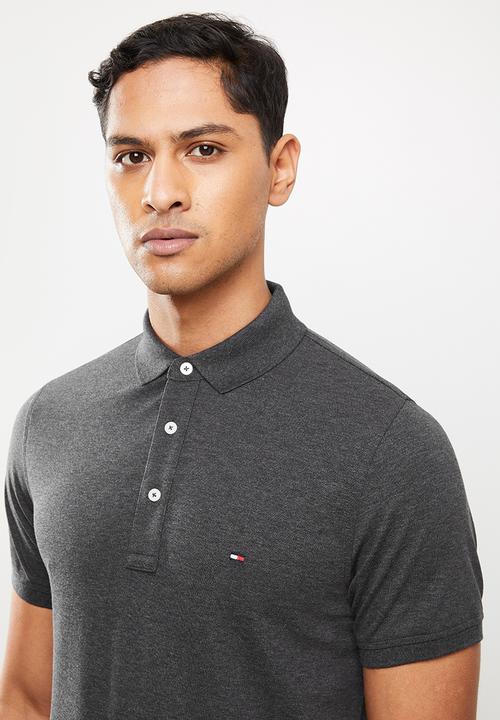 Tommy Hilfiger - Tommy slim polo - grey