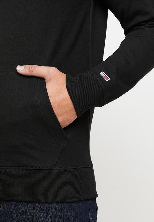 Tommy Hilfiger - Tjm tommy chest graphic hoodie - black