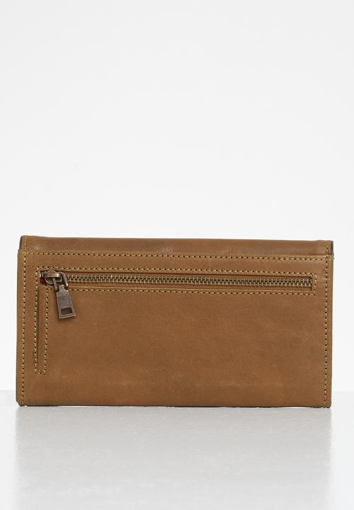 BUSBY - Zulu clutch purse - brown